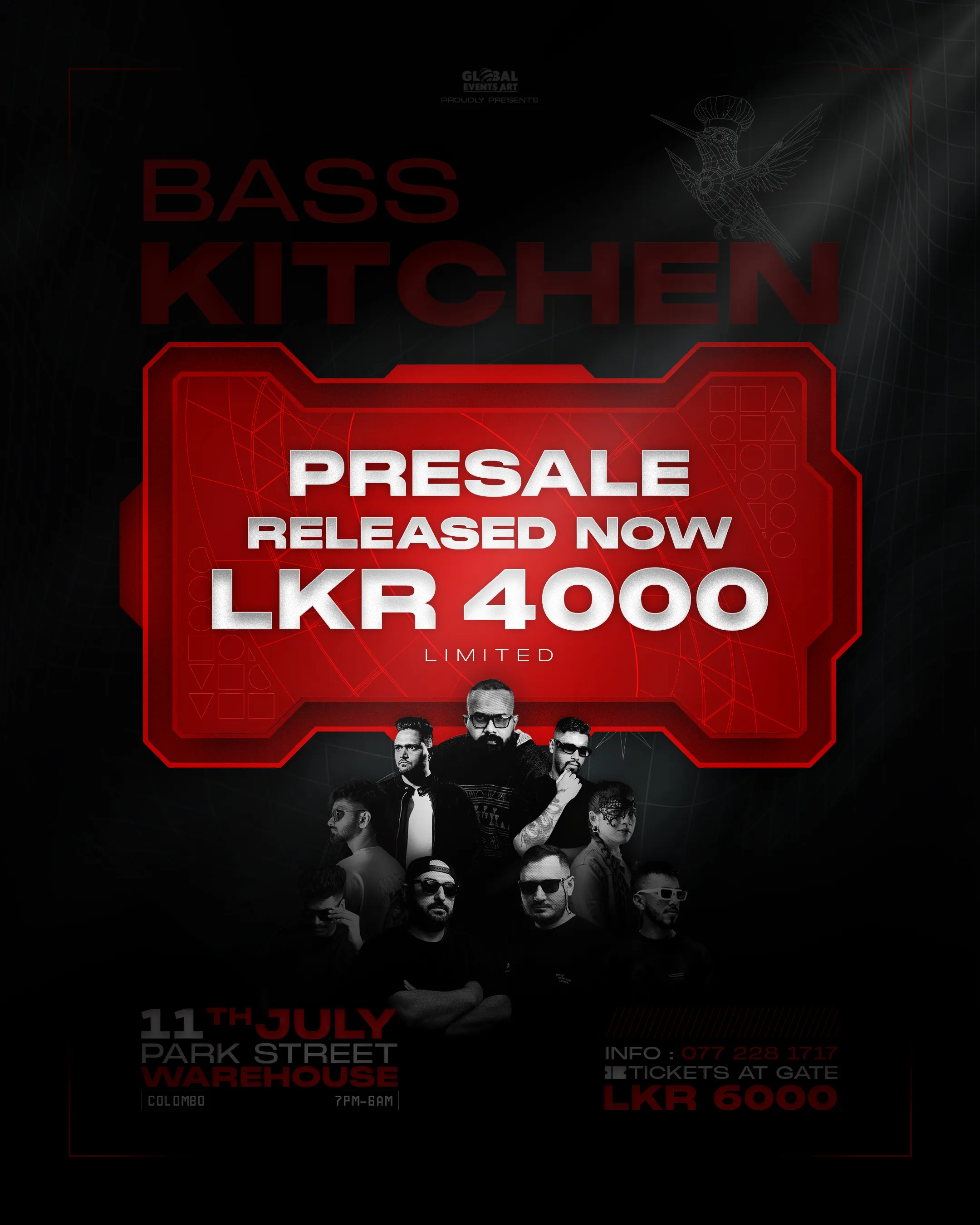 Presale Released Now