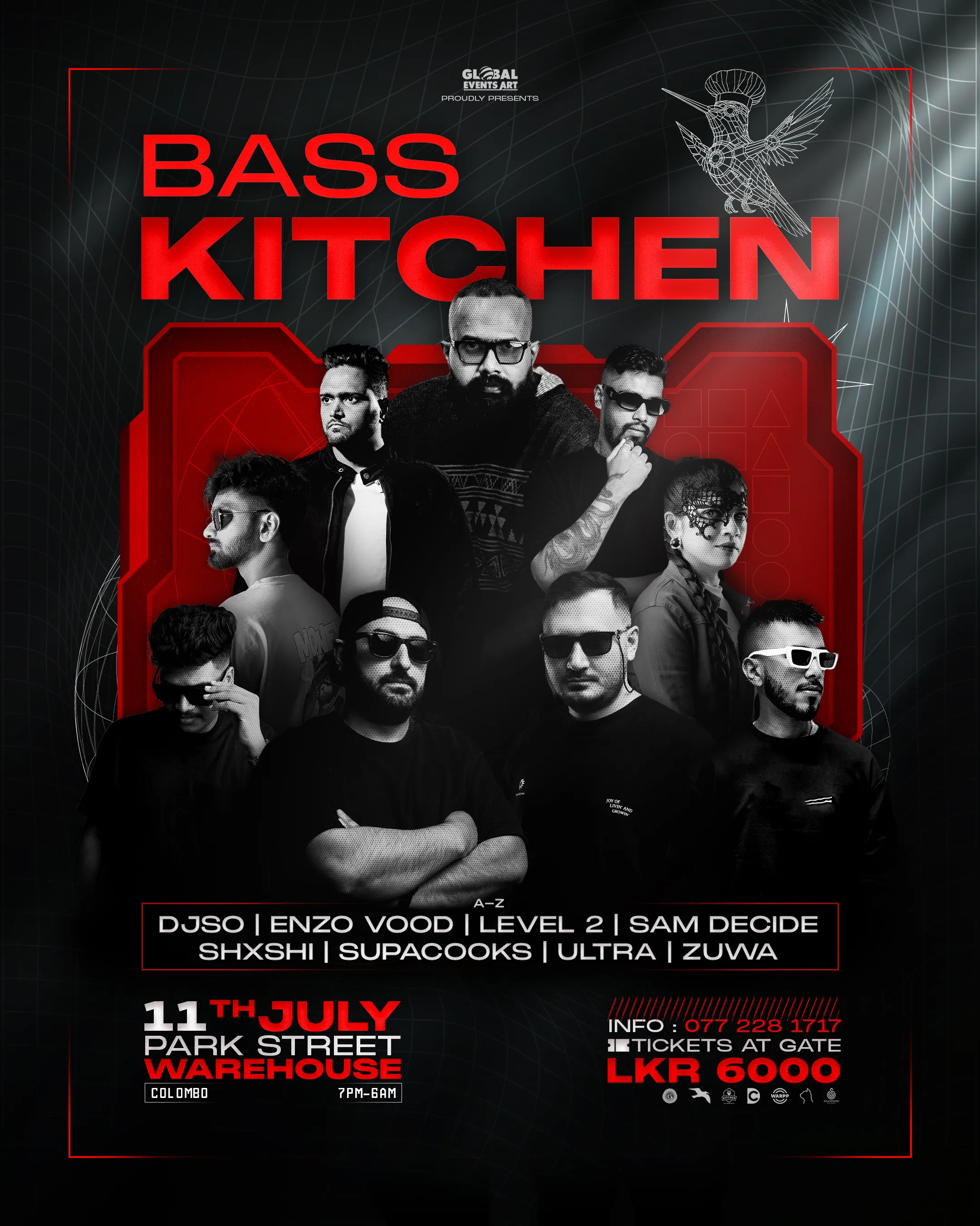 Bass Kitchen Artist Lineup