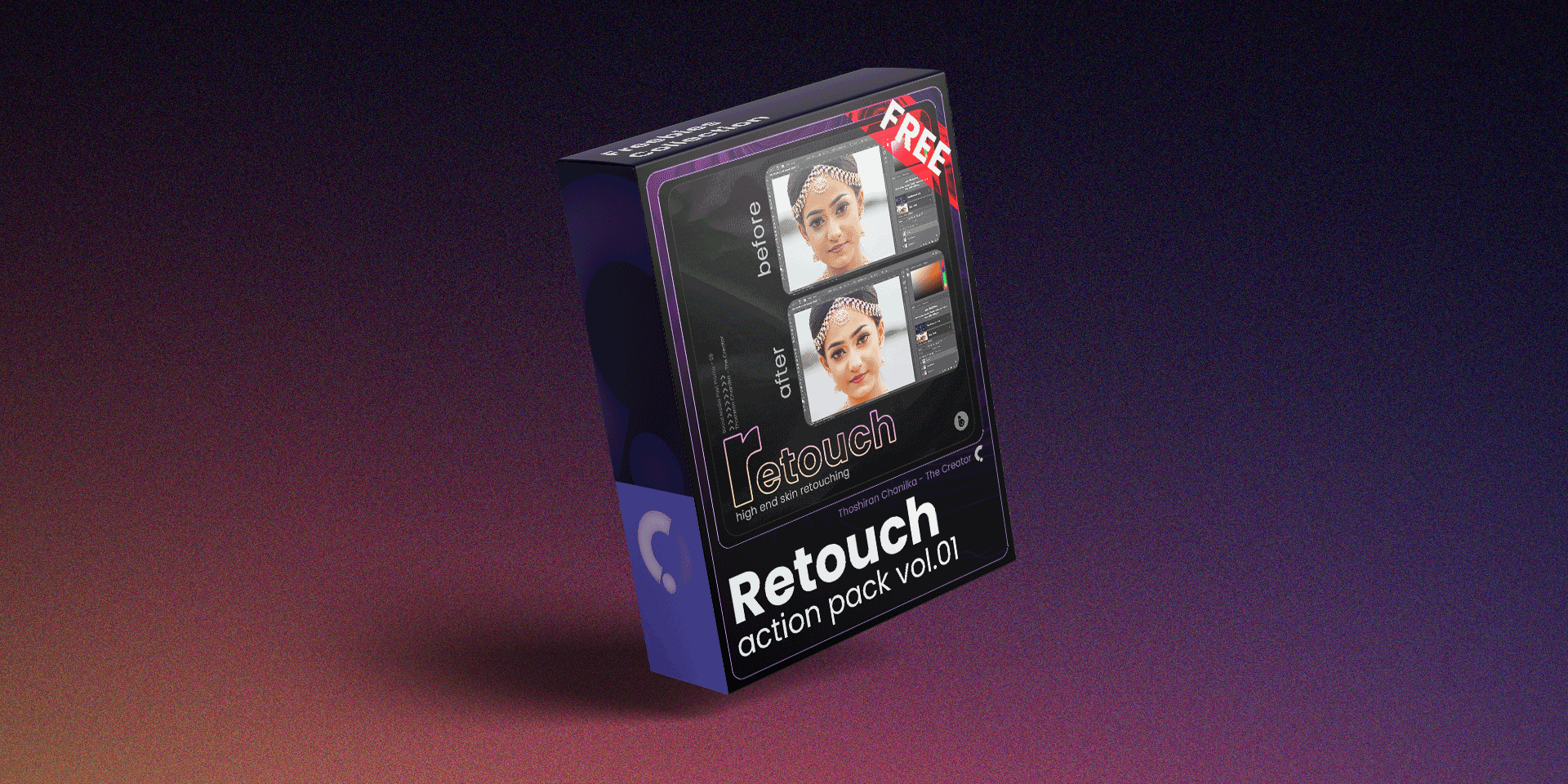 Skin Retouch Action Pack
